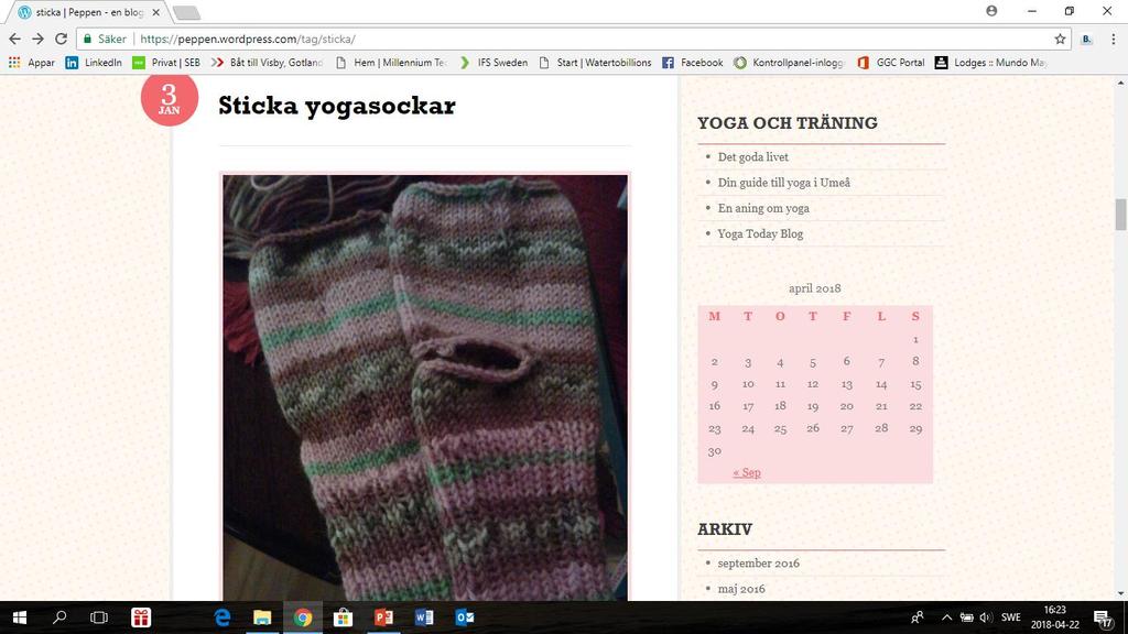 .. Hantverk är inne.