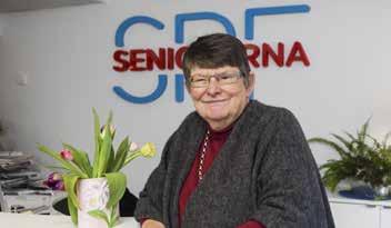 SPF Seniorerna Skånedistriktet VEM FÖR DIN TALAN? Christina Rogestam är SPF Seniorernas förbundsordförande.