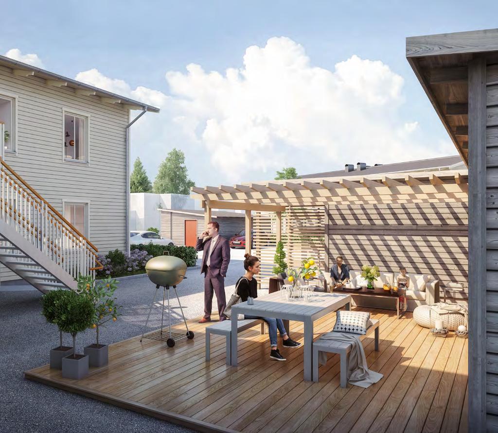 5 4 rum och kök 8 Exempel planlösning 4 rok, 87 kvm. Hus A, våning 1.