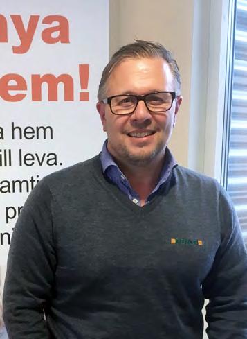 fastighetsförvaltning och på Peab Bostad i fem år.