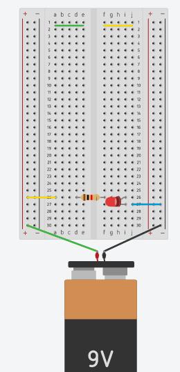 Del 6 Kopplingsdäck och lysdioder Hittills har vi bara använt den inbyggda lysdioden och den seriella monitorn, men i början av kursen lovade jag ju att du skulle få arduinon att kunna interagera med