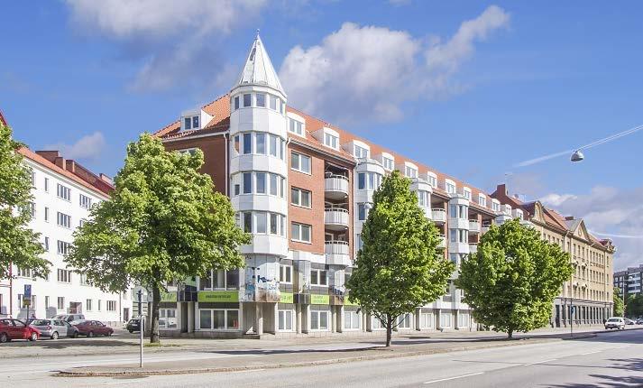 Våra segment Koncernens fastighetsbestånd är indelat i olika geografiska förvaltningssegment. Folke 3, Malmö Sverige I svenskdanska Öresundsregionen bor ca 3,8 miljoner människor.