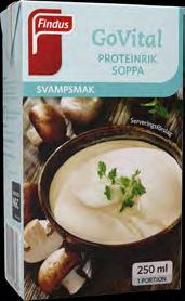 80 ml 105 kcal 5,7 g rik soppa med sparrissmak, Findus 77213 rik soppa med