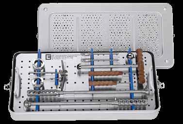 132-171/35 132-171/36 Komplett instrumentset för LINK polyetylen acetabulumcupar, för huvuden med diameter på 28 mm och 32 mm Komplett instrumentset för Lubinus/ IP polyetylen