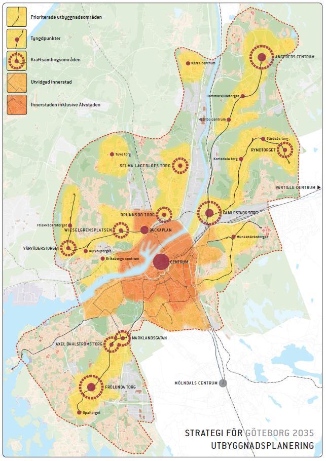 Varför bedömer kommunen att planen är ett avstegsområde? Planområdet ligger på ett avstånd om ca 4,0 km från Brunnsparken.