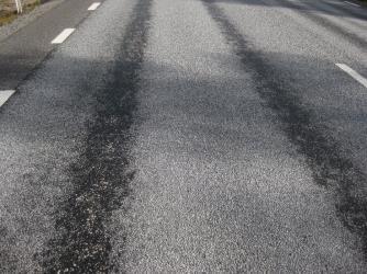 Under fjärde året sker en liten ökning av MPD-nivåerna, vilket torde bero på den genomslitning som skett i hjulspåren.