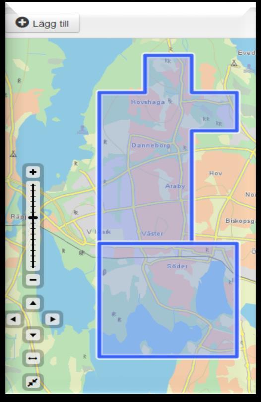 Intresseområden gör att ledningsägare får rätt ärenden utan att Ledningskollen vet ledningarnas läge!