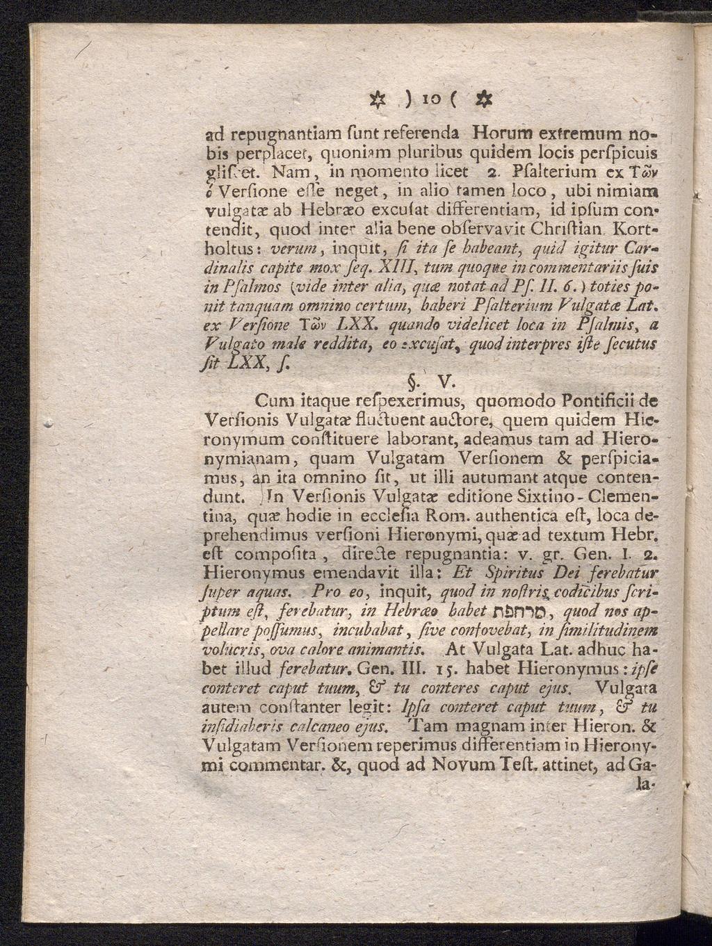 ) 10 ( ad repugnantiam Tunt referenda Horum exfremum nobis perplicef, quoniam pluribus quidem locis perfpicuis glidet. Narn, in niomen to licet i.