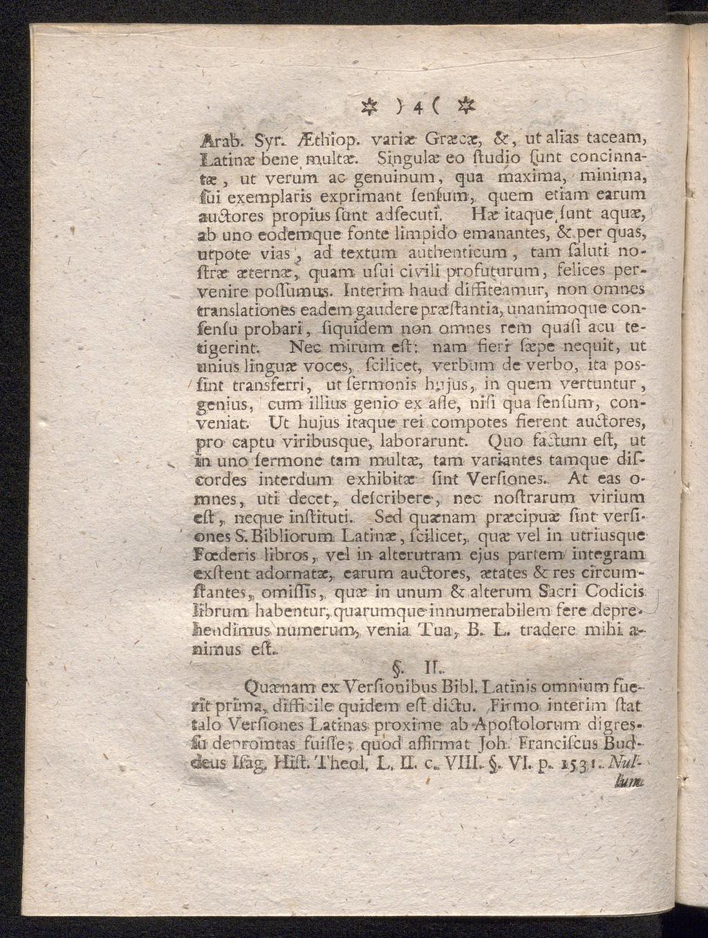 $ > 4 ( # Arab. Syn yethtop. vari«gra^car, &, ut alias taceam, Latinx bene multar. Singula: eo ftuaio (unt concinnata?