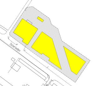 Sida 10 (17) 4.2.2 Flöden efter utbyggnad Dagvattenflödet är beräknat efter olika ytor efter utbyggnad utifrån arkitektens skiss (se Bild 8).