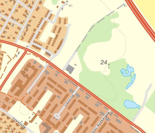 Sida 5 (17) 3 Planområdet och dess förutsättningar Planområdet är cirka 1 hektar stort och är beläget i Uppsala kommun cirka 3,5 km norr om Uppsala centrum.