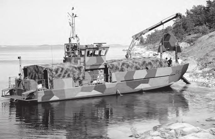 Trossbåt. Foto: Försvarsmakten. färdiga koncept för detta redan idag.