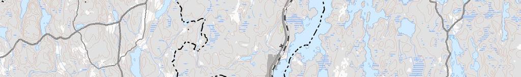 6.5 Delsträcka Tranås Delsträckan har delats upp i två delområden, Tranås A och Tranås B (se Figur 6.17).