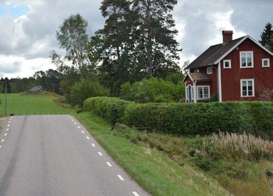 6.6.4.2.2 Fokusområde Landskap Delområdet går genom ett skogrikt landskap med små öppna landskapsrum.