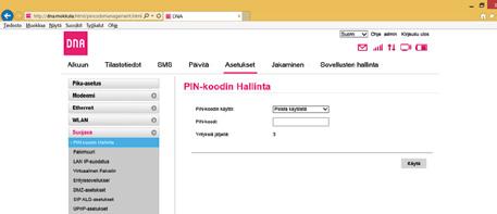 I WEBBLÄSAREN PÅ EN ANSLUTEN ENHET: ➀ Öppna webbläsaren när du är ansluten till Matkamokkulans wifi-nätverk. ➁ Skriv http://dna.mokkula eller http://19