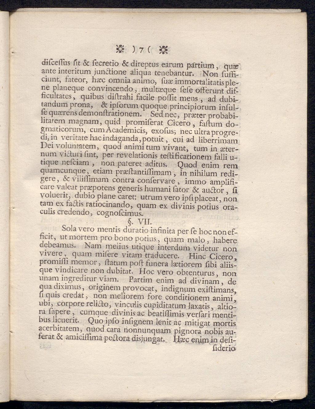 SR ).7( SK difceitus fit & fecretio & direptus earum partium, ante interitum qua: jun&ione aliqua tenebantur.