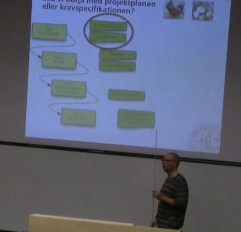 1-3 Så går det till - process :-) Genomgång av förra årets tenta Utvärdering, om tenta, avrundning Jonas Wisbrant Kort om webbprojektet Kursavslutning tack & hej!