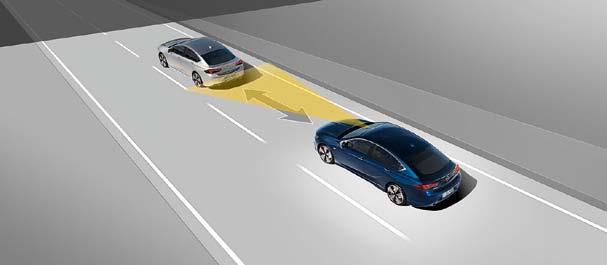 Se hur det här och andra säkerhetssystem fungerar på www.opel.se/insignia 2. 1. Vindrutedisplay 1.