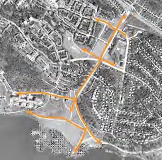 Det rör sig både om att förbättra befintliga gaturum såsom Blackebergsvägen, men även om att stärka andra typer av gång- och cykelkopplingar.