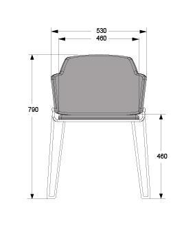 SKIFT SKIFT ARMCHAIR DESIGN LARS HOFSJÖ 2010 ARMCHAIR FULL UPHOLSTERED. EXTRA UPHOLSTERED SEAT FRAME IN WHITE OR BLACK UPHOLSTERY COM 3.215 4.020 A 3.625 4.530 B 3.840 4.800 C 4.135 5.170 D 4.