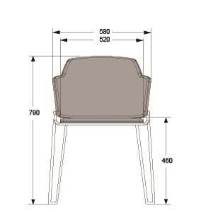 SKIFT PLUS SKIFT PLUS ARMCHAIR DESIGN LARS HOFSJÖ 2012 ARMCHAIR FULL UPHOLSTERED. EXTRA UPHOLSTERED SEAT FRAME IN WHITE OR BLACK UPHOLSTERY COM 3.575 4.470 A 3.965 4.955 B 4.240 5.300 C 4.