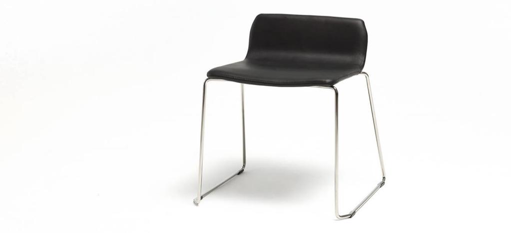 PARKER STOOL PARKER DESIGN LARS HOFSJÖ 2012 STACKABLE STOOL FULL POLSTERED. FRAME IN WHITE OR BLACK UPHOLSTERY COM 2.195 2.745 A 2.340 2.925 B 2.405 3.005 C 2.590 3.240 D 2.800 3.500 E 2.995 3.