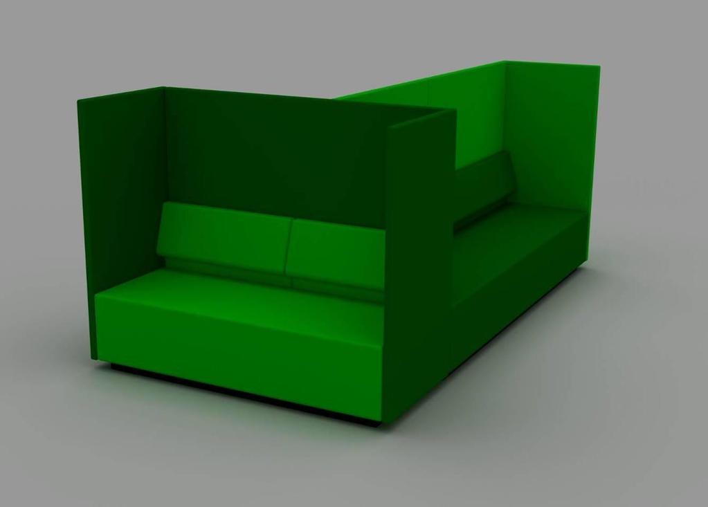 ONE WALL ONE MODULAR SEATING SYSTEM. WALL FOR APPLYING TO BACKREST DESIGN LARS HOFSJÖ 2011-2013 WALL IS MADE TO BE APPLIED TO BACKREST SIDEWALL 690 UPHOLSTERY COM 2.660 3.