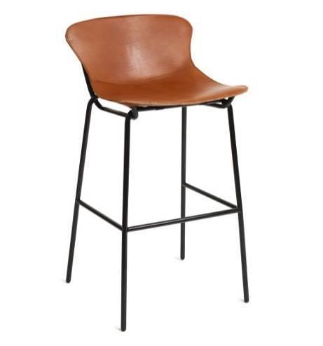 534 SEAT HEIGHT 650 OR 750MM NATURAL LEATHER 534 BASE IN CHROME + 59 OPTIONAL FELT GLIDERS + 4 8KG 0,4CBM