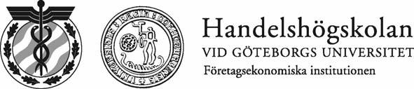 FÖRETAGSEKONOMISKA INSTITUTIONEN FE rapport 2004-403