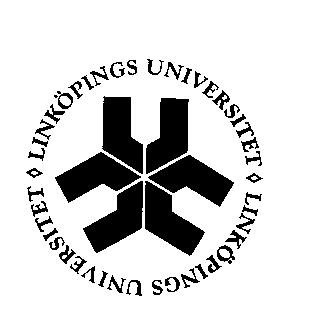 Avdelning, institution Division, Department Datum Date 2013-06-03 Chemistry Department of Physics, Chemistry and Biology Linköping University Språk Language Svenska/Swedish Engelska/English