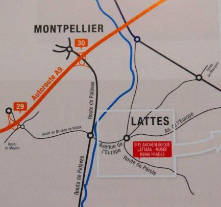 Ma nadslunch i Lattes 28 september Har ni lust att lära känna till vår civilisations bakgrund i denna region? Kom då den 28 september till arkiologmuseum i Lattes = Musée Henri Prades.