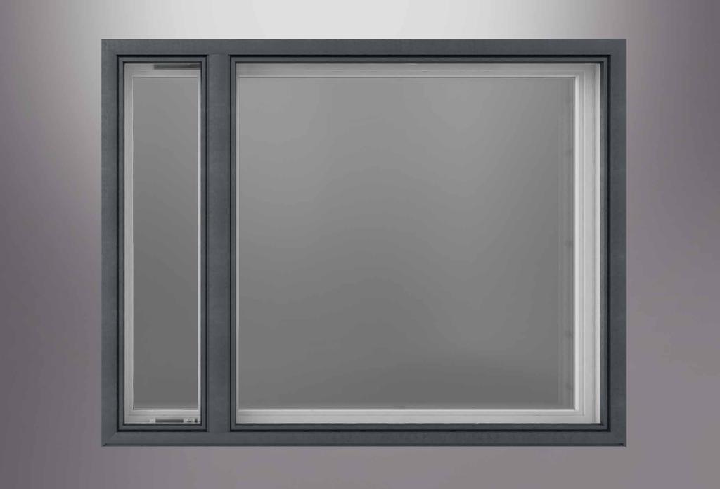 HÅLLBAR KVALITET Tiivi Kristalli-fönstrens fulländade yttre aluminiumsystem har genomgått en tuff funktions- och miljötestning.