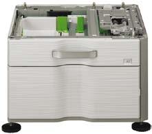 MX-DE14 Skåp med 3 x 500-arks pappersmagasin Exempel på konfigurationer Basenhet Skåp