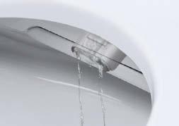 RENHET SITTER I DETALJERNA grohe.se Varje aspekt vid GROHE Sensia Arenas design har övervägts noga för att försäkra att den alltid är hygienisk och enkel att rengöra.