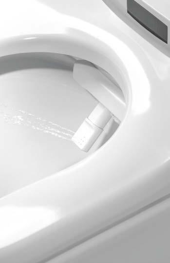GROHE Sensia Arena tekniska data Konsumtion Vattenvolym vid spolning full / halv spolning (i liter) 5 l / 3 l Energiförbrukning (stand-by) (i watt) < 0.
