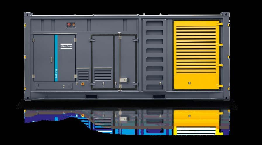 Fulladdad containermonterad effekt De containermonterade generatorerna levereras fulladdade som standard, med alla sofistikerade funktioner du någonsin kan behöva.