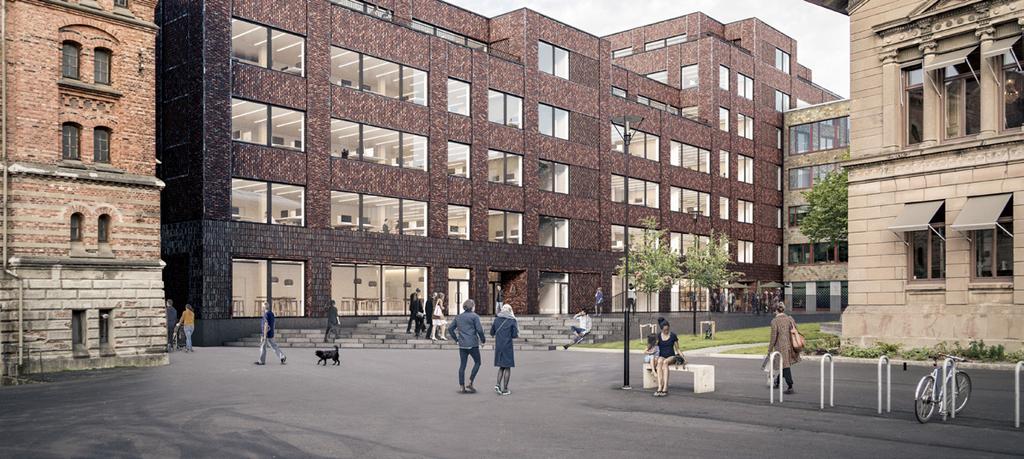 Skissbild Lyckholms, Göteborg Balder redovisar även koncernens rapport över finansiell ställning inklusive Collector till marknadsvärde för att förtydliga Collectors värde i Balder, se sidan 61.