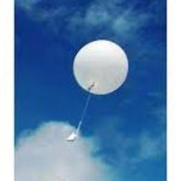 Vädersond 6:4(9) Vädersond fäst vid en ballong fylld med helium eller vätgas Ballongen stiger till 20 25 kilometers höjd - är fylld med ~1500 liter vätgas - stiger med ca.