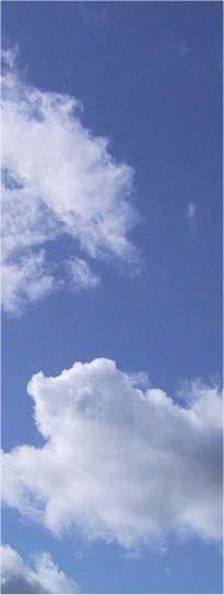 2. Moln Kondenserad vattenånga 65% av jorden täckt av moln När bildas moln?