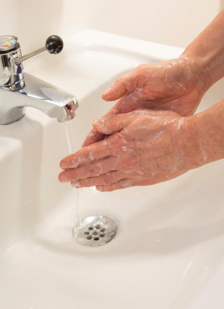 Handtvätt Tvätta händerna när de är synligt smutsiga Före livsmedelshantering Vid misstänkt