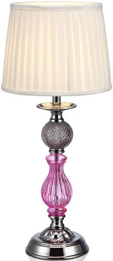 LOLLIPOP. 105095 Färgad/Colored - Krom/Chrome - Vit/White Ø 450 H 1650 E27 1x60W 1 pcs LOLLIPOP.
