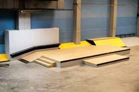 skateparker runt om i staden.