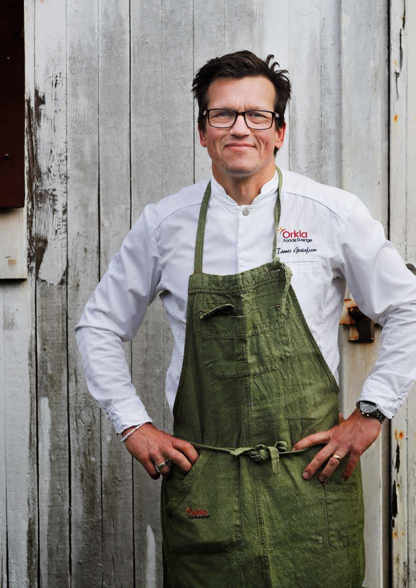 Tomas Gustafsson, krögare, receptmakare och sillkreatör. Tips från sillcoachen: Om du exempelvis serverar tre olika sillsorter, se till att de har olika färg.