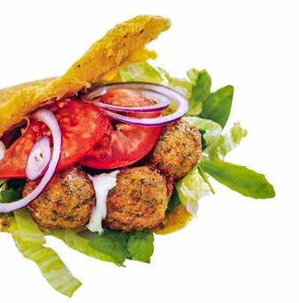 Morotsburgare med picklad blomkål 83x60 g