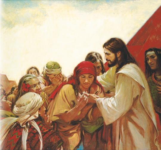 MARS: JESU KRISTI FÖRSONING Vad är nåden? Nåd är gudomlig hjälp och styrka som vi får genom Jesu Kristi försoning. Nåden räddar oss från synd och död.