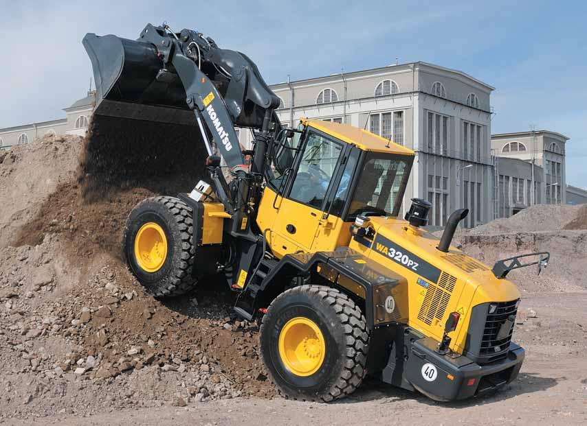 WA 320 Hjullastare WA320-6 WA320PZ-6 MOTORSTYRKA 127 kw / 173 Hk