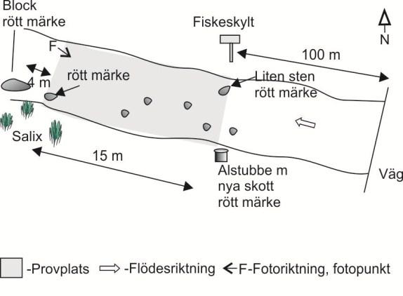 Rönne å - vattenkontroll Resultat: RÖNNE Å, V.