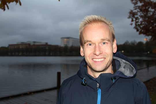 För folk behöver ju träna på olika saker. Den befintliga träning som finns behöver ju inte vara dålig men det här blir som ett extra lager ovanpå. Christoffer Warga är praktikant.
