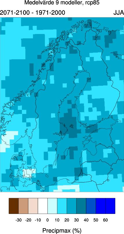 Förändring av största