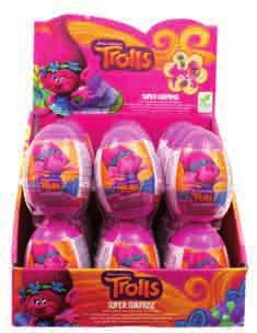 Påskägg plast med godis Paw Patrol Mix ägg, plast